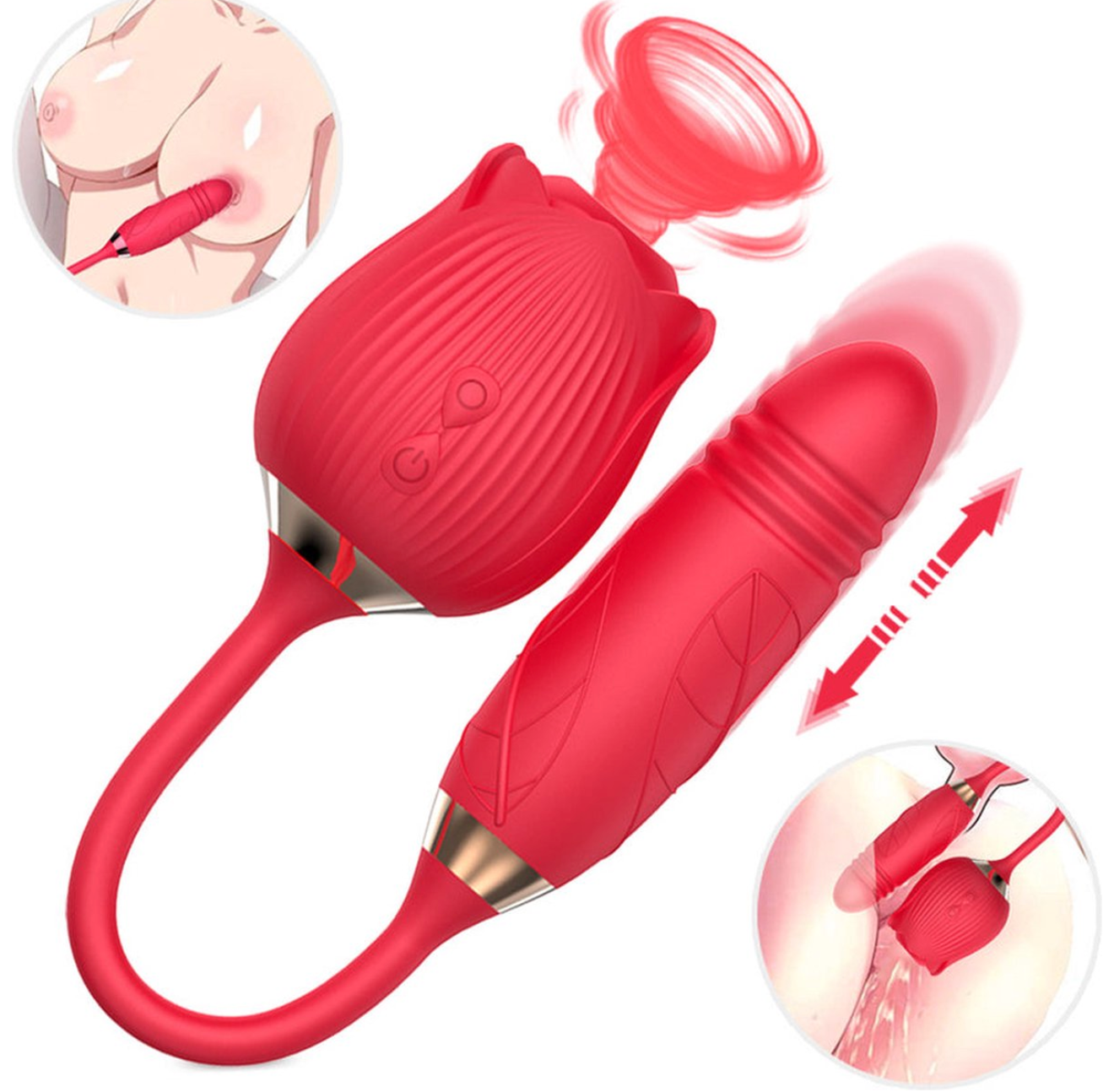 The Orgasm Rose | A Naughty Sex Toy